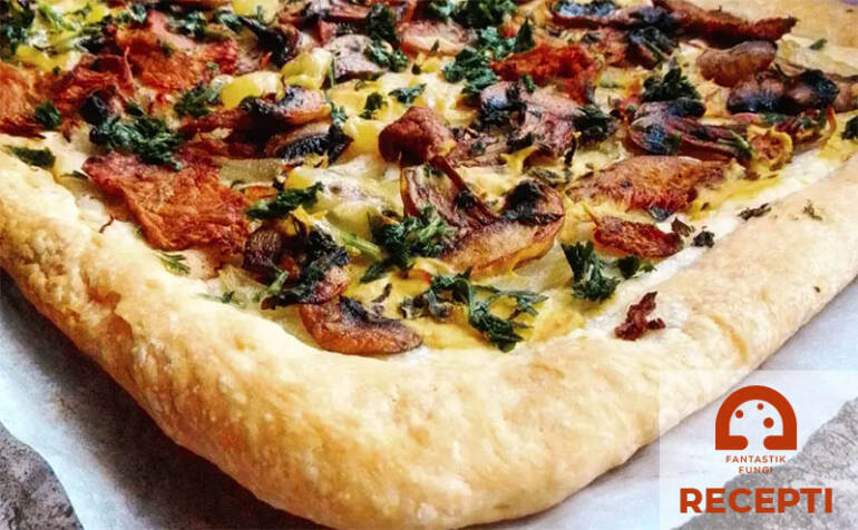 Veganski tart od domaćeg lisnatog testa